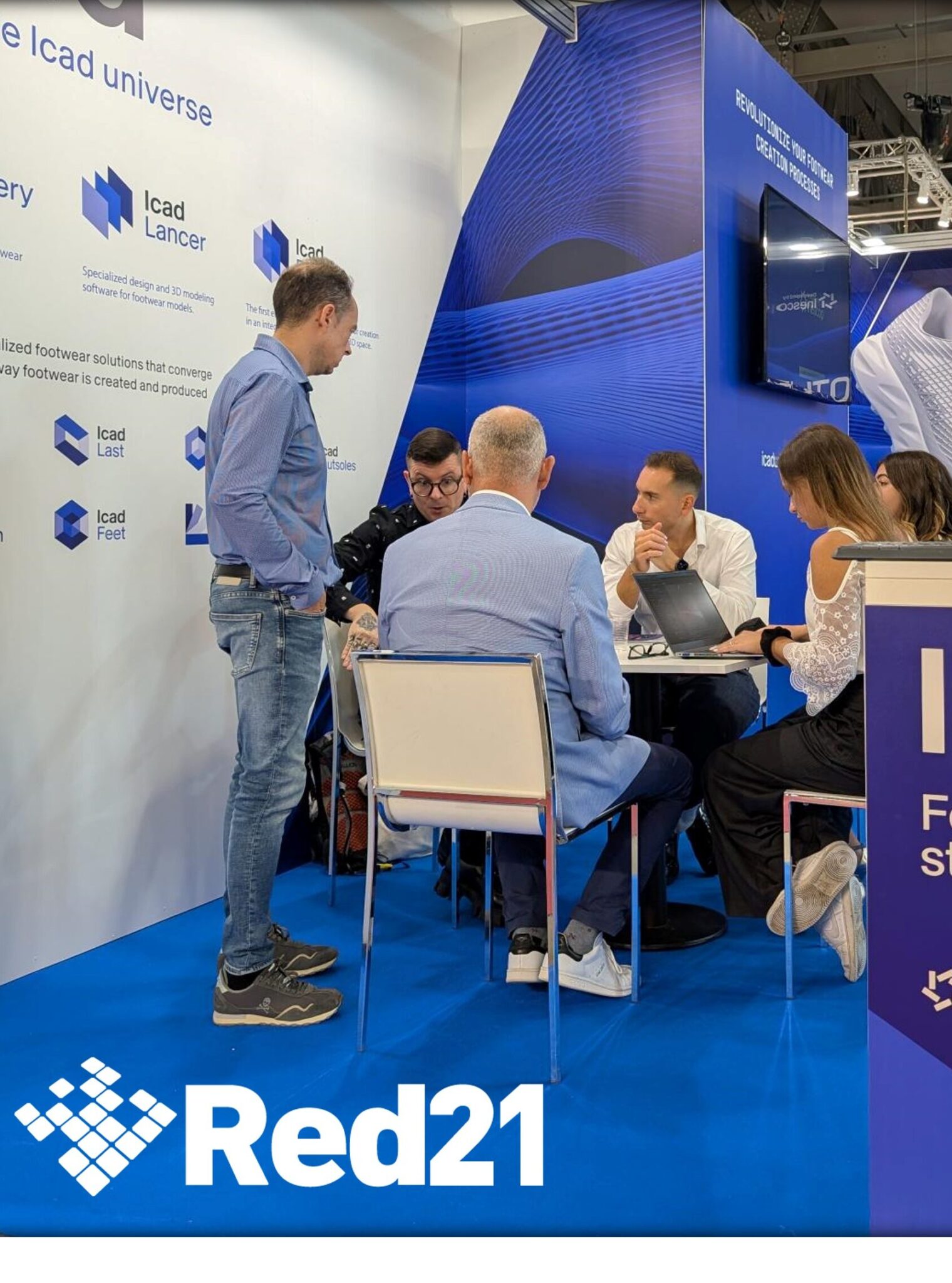 Red21 at SIMAC 2025: Always Supporting the Footwear Industry